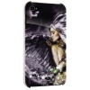 Футляр Angel для мобильного телефона Apple iPhone 4/4S, украшен кристаллами Swarowski, серый, White Diamonds     [OhG] (H-115382)