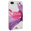Футляр Liquids для мобильного телефона Apple iPhone 4/4S, украшен кристаллами Swarowski, серебристый, White Diamonds     [OhG] (H-115386)
