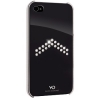 Футляр Arrow для мобильного телефона Apple iPhone 4/4S, украшен кристаллами Swarowski, прозрачный, White Diamonds     [OhG] (H-115387)