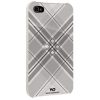 Футляр Grid для мобильного телефона Apple iPhone 4/4S, украшен кристаллами Swarowski, белый, White Diamonds     [OhG] (H-115390)