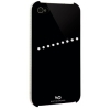 Футляр Sash для мобильного телефона Apple iPhone 4/4S, украшен кристаллами Swarowski, прозрачный, White Diamonds     [OhG] (H-115392)