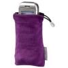 Чехол Super Bag для хранения и ухода за мобильным телефоном/фотоаппаратом, 2.5 х 11.5 х 4.5 см, микрофибра,  пурпурный/черный, Hama     [ObG] (H-75168)