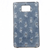 Чехол Anymode Swarovski Crystal Cover ACS-L954A4  для сотового телефона GALAXY S II (I9100),синий  с рисунком "Лед" (коттон) (J&O_ACS-L954A4)
