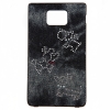 Чехол Anymode Swarovski Crystal Cover ACS-L954A5  для сотового телефона GALAXY S II (I9100),черный  с рисунком "Puppy" (коттон) (J&O_ACS-L954A5)