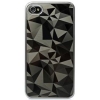 Чехол iCover Combi Diamond Case IP4-CDM-S/S  для сотового телефона iPhone4/4S,серебристый (пластик) (J&O_IP4-CDM-S/S)