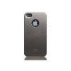 Чехол iCover High Glossy Case IP4-HG-CH/DS  для сотового телефона iPhone4/4S,темно-серебрристый с шахматным рисунком (пластик) (J&O_IP4-HG-CH/DS)