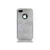 Чехол iCover High Glossy Case IP4-HG-CH/S  для сотового телефона iPhone4/4S,серебрристый с шахматным рисунком (пластик) (J&O_IP4-HG-CH/S)