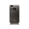 Чехол iCover High Glossy Case IP4-HG-DS  для сотового телефона iPhone4/4S,темный серебристый (пластик) (J&O_IP4-HG-DS)
