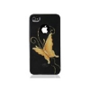 Чехол iCover Hand Printing Case IP4-HP-EB/Black  для сотового телефона iPhone4/4S,черный с рисунком (пластик) (J&O_IP4-HP-EB/Black)