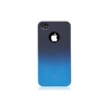 Чехол iCover Royal Rubber Case IP4-R-BK/BL  для сотового телефона iPhone4/4S,синий (пластик) (J&O_IP4-R-BK/BL)