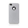 Чехол iCover Rubber Case IP4-RF-S  для сотового телефона iPhone4/4S,серебристый (пластик) (J&O_IP4-RF-S)