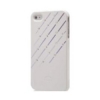 Чехол iCover Design Swarovski IP4-SW1-W  для сотового телефона iPhone4/4S,белый, Сваровски (пластик) (J&O_IP4-SW1-W)