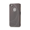 Чехол iCover Design Swarovski IP4-SW4-BK  для сотового телефона iPhone4/4S,черный, Сваровски (пластик) (J&O_IP4-SW4-BK)