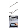 Стилус Stylus для Apple iPad 1/2/3, пружинящий наконечник для оптимальной работы, для емкостных экранов, серебристый, Hama     [ObN] (H-106313)