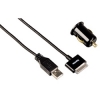 Зарядное устройство, для Samsung Galaxy автомобильное/USB 5В/1.3A, черный, Hama     [ObG] (H-92557)