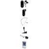 Гарнитура Bluetooth Duo Stereo, 3.5 jack(m), встроен.микрофон, 3D sound sys, проигрывание MP3-файлов, серебристый/черный, Hama     [ObG] (H-104807)