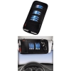 Портмоне Sun Visor на солнцезащитный козырёк авто, для 12СD нейлон, черный, Hama     [OhR] (H-17327)
