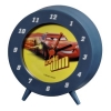 Будильник детский Cars Disney, аналоговый циферблат, пластик, синий, Hama     [Ox&] (H-106923)