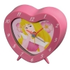Будильник детский Princess Disney, аналоговый циферблат, пластик, розовый, Hama     [Ox&] (H-106924)