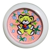 Будильник детский Bear, аналоговый циферблат, розовый, Hama     [Ox&] (H-106931)