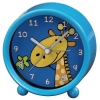 Будильник детский Giraffe, аналоговый циферблат, синий, Hama     [Ox&] (H-113931)