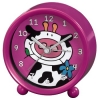 Будильник детский Cow, аналоговый циферблат, розовый, Hama     [Ox&] (H-113932)