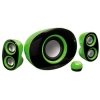 Акустическая система 2.1 Green Gecko, черный/зеленый, Hama     [OxC] (H-52824)