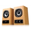 Колонки деревянные Genius SP-HF 360A, 10W RMS, light brown wood (SW-HF 360A)