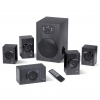 Колонки деревянные Genius SW-HF 5.1 4500, 125W RMS, пульт, black