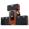 Колонки деревянные Genius SW-HF5.1 6000, 200W RMS, пульт, wood