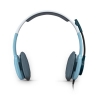 Наушники с микрофоном Logitech Stereo Headset H250 (Federer) Ice-Blue (981-000377)