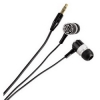 Наушники Crystal Alu HK-283, стерео, вкладыши, 3.5 мм Jack, позолоченные контакты, 1.2 м, черный/прозрачный, Hama     [ObA] (H-56283)