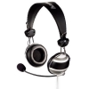 Наушники с микрофоном HS-10 Zebra Black, стерео, полноразмерные, оголовье, рег.громкости, откл.микрофона, 2x3.5мм Jack, 2.4 м, зебра, Hama     [ObC] (H-57157)