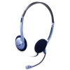 Наушники с микрофоном Genius HS-02B, Blue