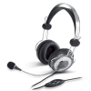 Наушники с микрофоном Genius HS-04SU, Silver
