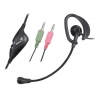 Наушники с микрофоном Genius HS-105, Black