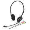 Наушники с микрофоном Genius HS-200C, Black