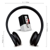 Стереонаушники RAPOO H8060 черные беспроводные с разъемом 3.5мм и RCA, 2.4Ghz (RP_H8060)