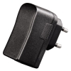 Зарядное устройство USB от сети, 5В/1А, черный, Hama     [OxM] (H-12108)