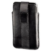 Чехол Delicate Sleeve для iPod touch 4G, язычок для извлечения, натуральная кожа, черный, Hama     [ObM] (H-13284)