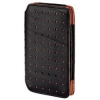 Портмоне DelicateDots для iPod touch 2G/3G, кожа, черный/оранжевый, Hama     [ObM] (H-91220)
