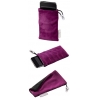 Чехол для MP3 плеера Universal CareBag, 2.5 х 1.5 х 6 см, микрофибра, черный/малиновый, Hama     [ObM] (H-91227)