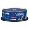CD-R Verbatim  700МБ, 80 мин., 52x, 25шт., Cake Box, DL+, (43352), записываемый компакт-диск (CDR-VC25+)