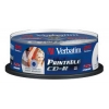 CD-R Verbatim  700МБ, 80 мин., 52x, 25шт., Cake Box, Printable, DL+, (43439), записываемый компакт-диск (VER-43439)