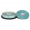 CD-RW TDK        700МБ, 80 мин., 4-12x, 10шт., Cake Box, (t19512), перезаписываемый компакт-диск (CDRW-TDK/C010)