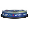 CD-RW Verbatim  700МБ, 80 мин., 8-12x, 10шт., Cake Box, DL+, (43480), перезаписываемый компакт-диск (CDRW-VC10H)