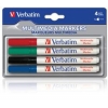 Набор цветных маркеров для CD/DVD, 4шт, (44120) (-CDPen/Verbatim)