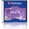 DVD+R Verbatim  4.7Gb, 16x, 20шт., Slim Case, (43515), записываемый DVD диск (DVD+RS020/V16)