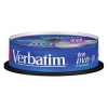miniDVD-R Verbatim  1.4Gb, 4x, 10шт., Cake Box, (43573), Printable, записываемый DVD диск (DVD-RMC010P/V4)