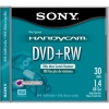 miniDVD-RW Sony       1.4Gb, 30мин., 1шт., Slim Case, (DMW30), перезаписываемый DVD диск (DVD-RWM/S001)